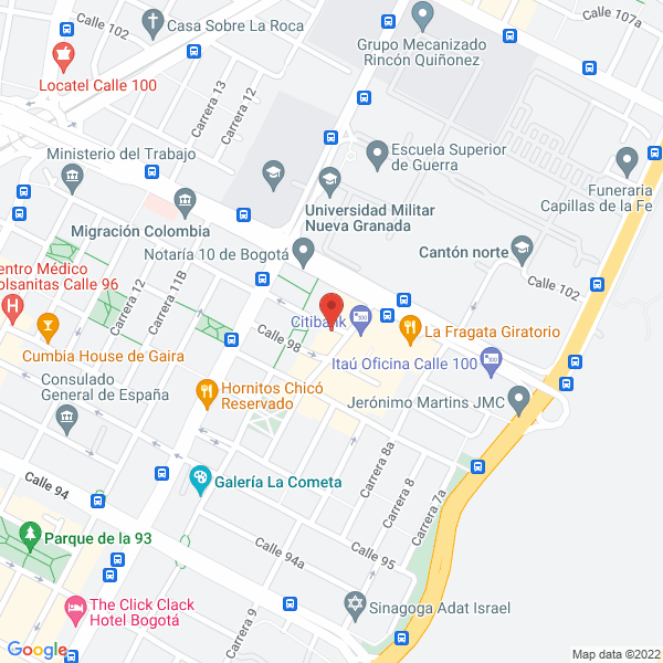 Mapa de Md Innovación S.A.S.