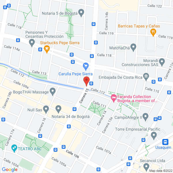 Mapa de Dotaciones On Line Alto Perfil