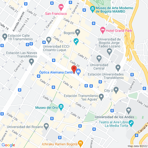 Mapa de Libreria Contador Del Siglo Xxi