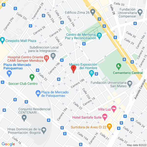 Mapa de Maquinaria Para Plásticos Rodaplast