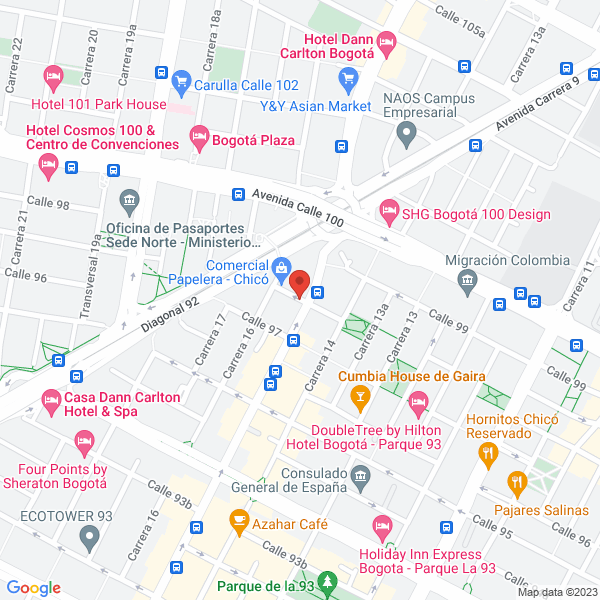Mapa de Geneslab Ltda.