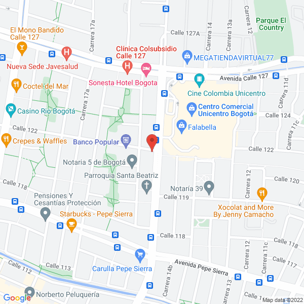 Mapa de Amerikan Cash Cambio De Divisas