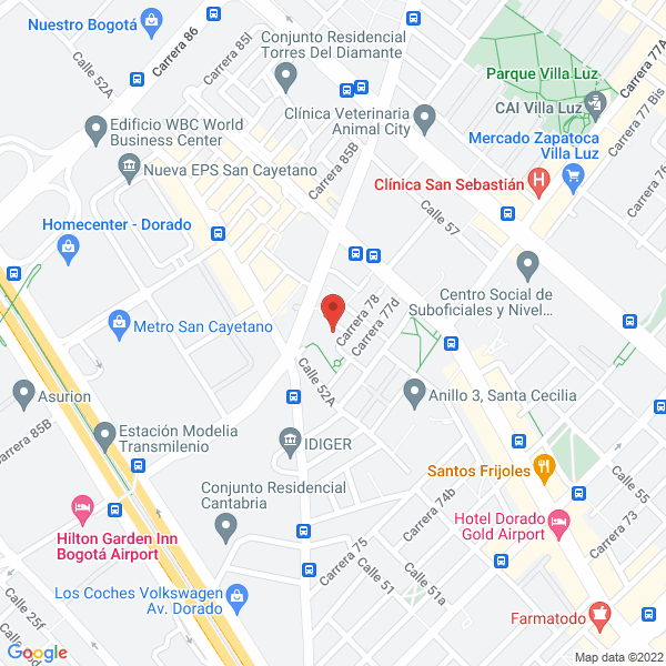 Mapa de Alkenos Ltda