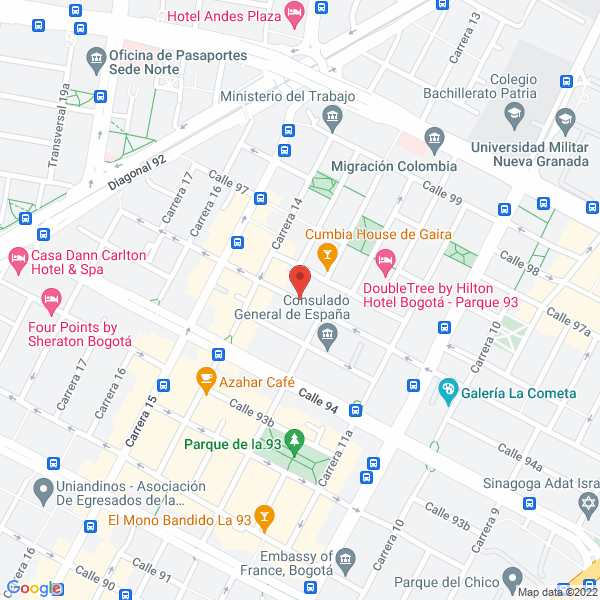 Mapa de Truffelinos - La Chocolateria