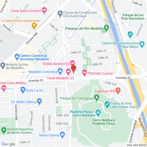 Map of Manufacturas La Dulzura S.A.S.