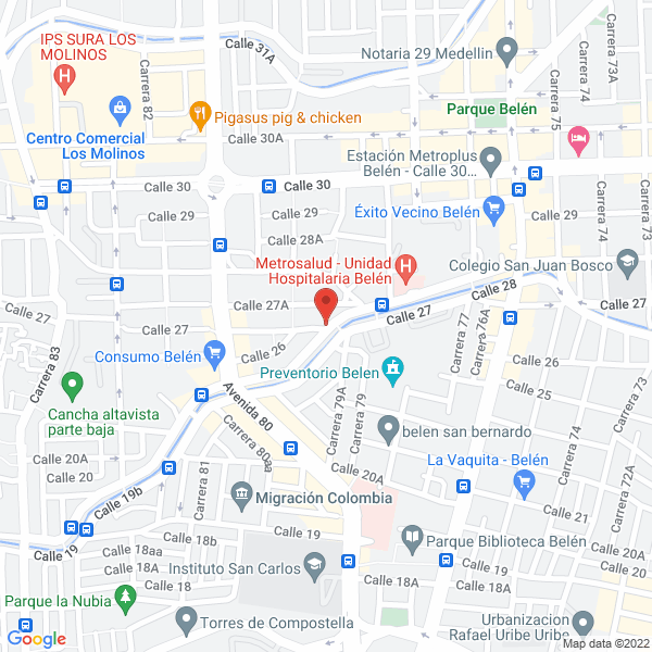 Map of Jardin Infantil Mis Trazos Magicos