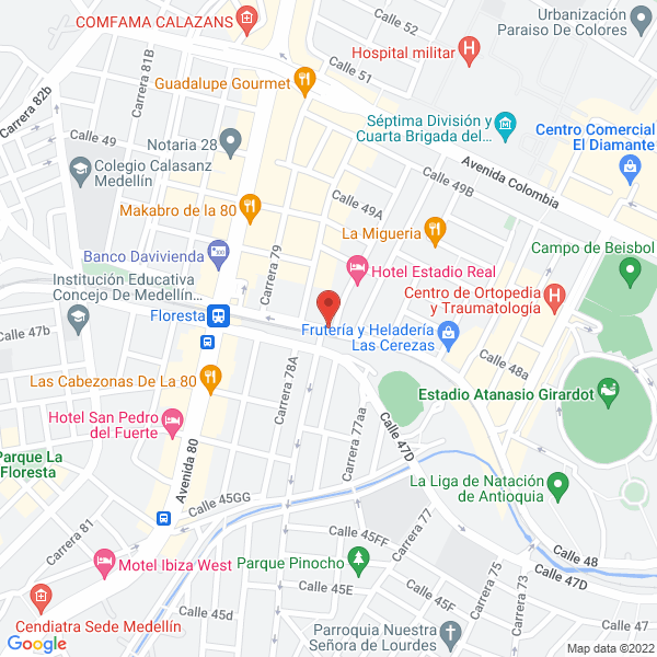 Map of Politécnico Superior De Colombia S.A.S.