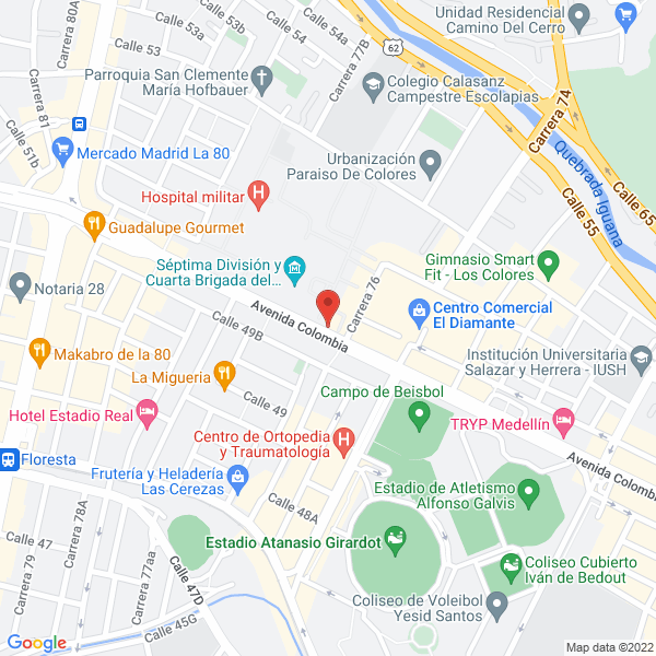 Map of Solucion Integral Gym S.A.S.