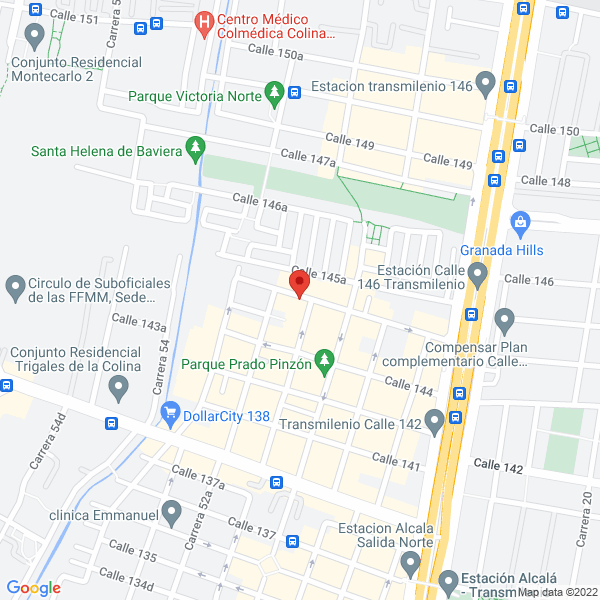 Mapa de Mas Metros Sas