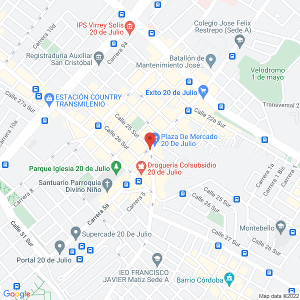 Mapa de Orientexa Joyeria Relojeria