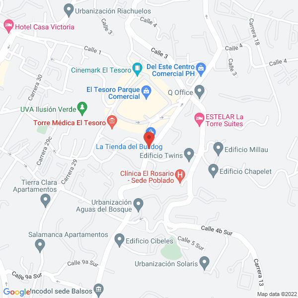 Map of Miha S.A.S.
