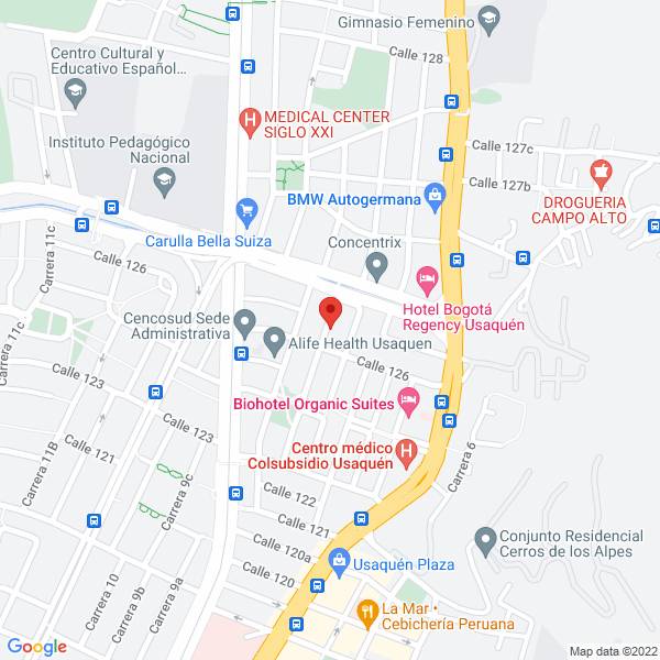 Mapa de Upixel Cedritos 151