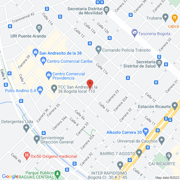 Mapa de Cripack