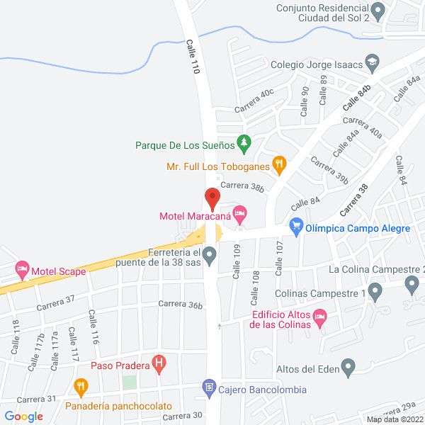 Map of Bombeos Españoles S.A.S.