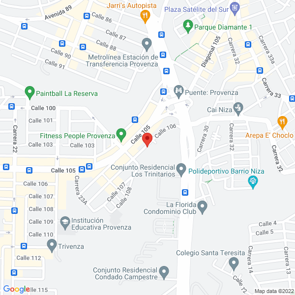 Map of Aseo Y Mantenimientos Somos