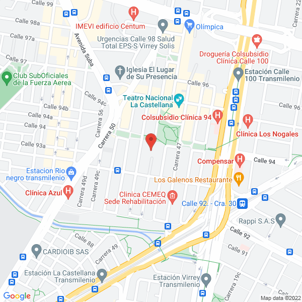 Mapa de Bernal Bersus Suárez S.A.S.