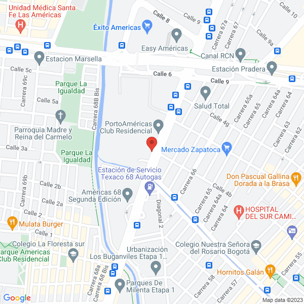 Mapa de Grupo Steel De Colombia S.A.S.