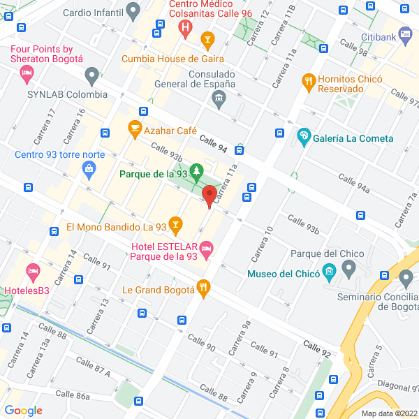 Mapa de Yerbabuena Films & Consulting S.A.S.