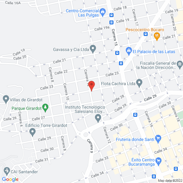 Map of Almacén Cárdenas
