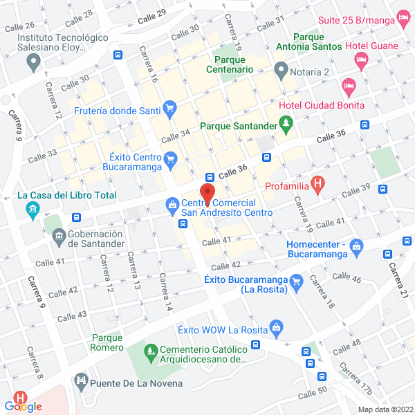 Map of Aprecio Virtual
