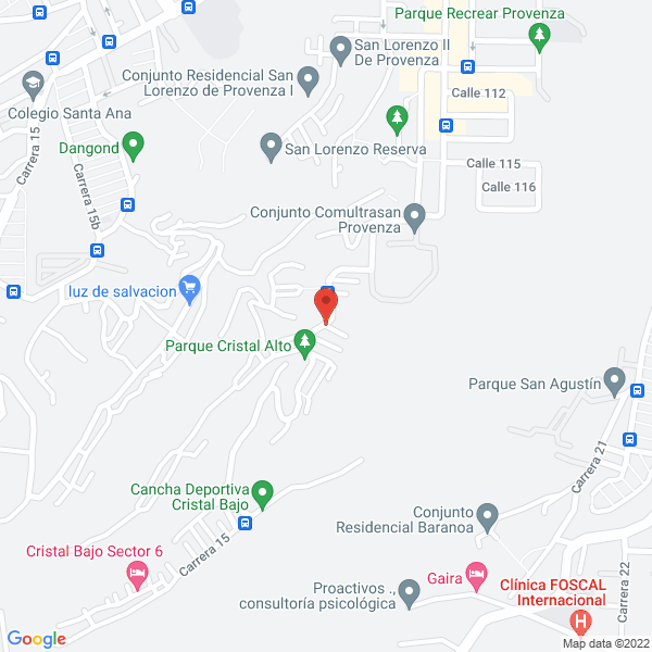 Map of Aprende Visual