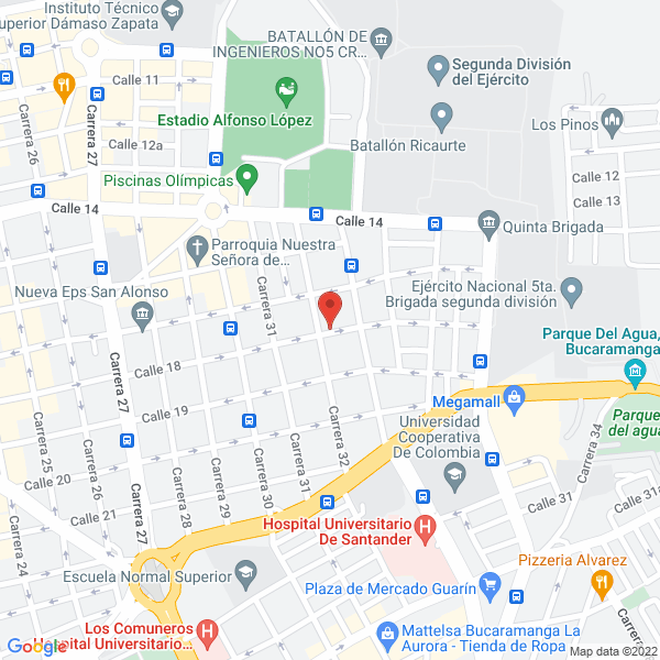 Map of Arepa De Huevo La Costeña