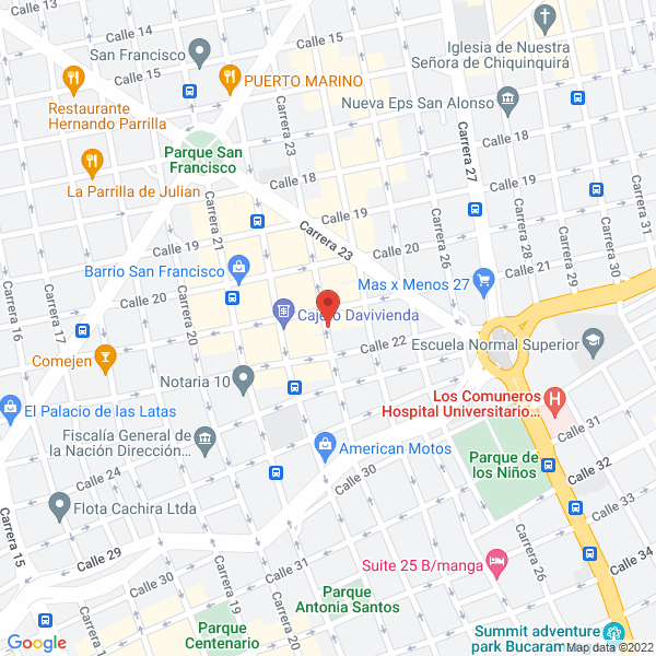 Map of Basculas Y Equipos Dasa