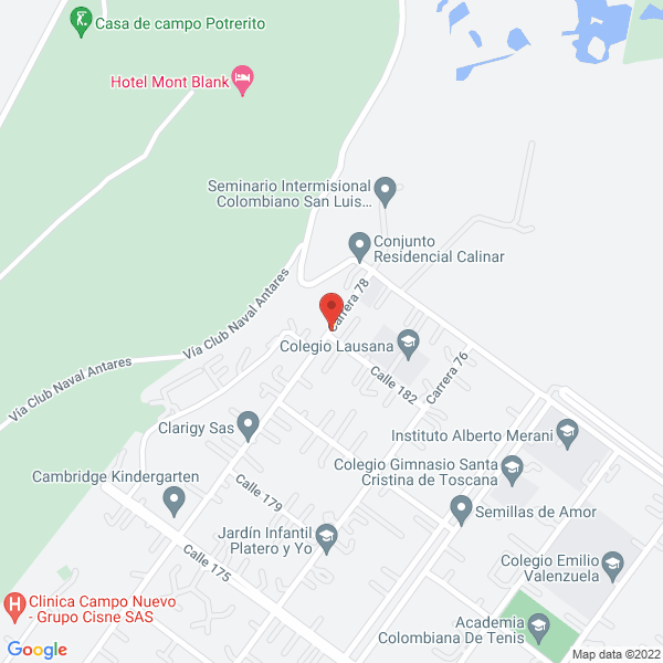 Mapa de Club La Montaña