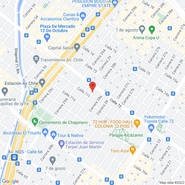Mapa de Cm Infosistem Ltda.