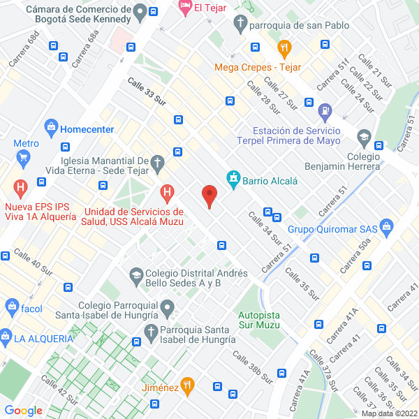 Mapa de Coimpal Ltda