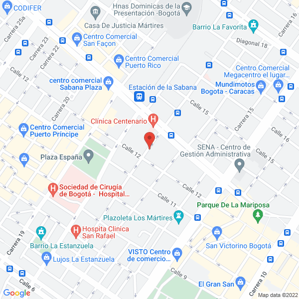 Mapa de Colacril
