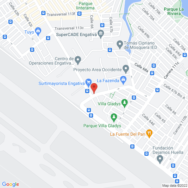 Mapa de Colcamp Ltda.