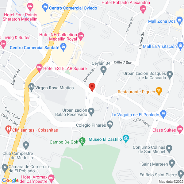 Map of Comunidad Legionarios De Cristo