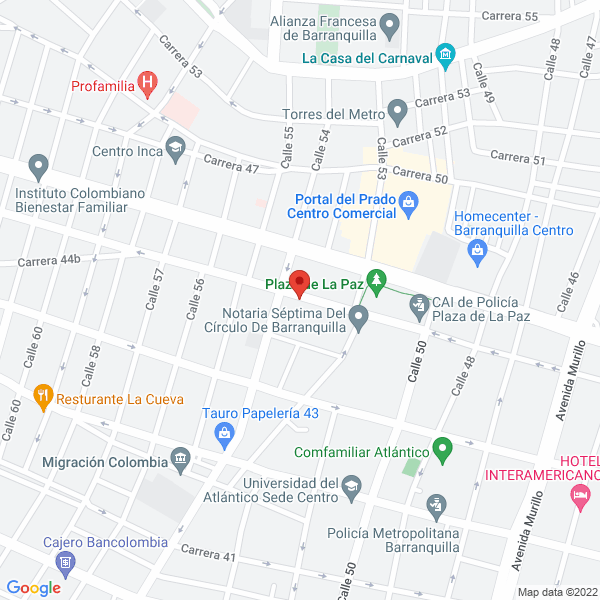 Map of Coningco S.A.S.