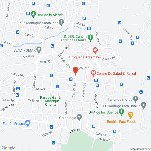 Map of Conjunto Cultura Vallenata