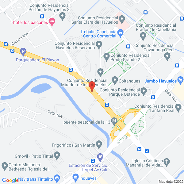 Mapa de Conmallas Y Acero Ltda