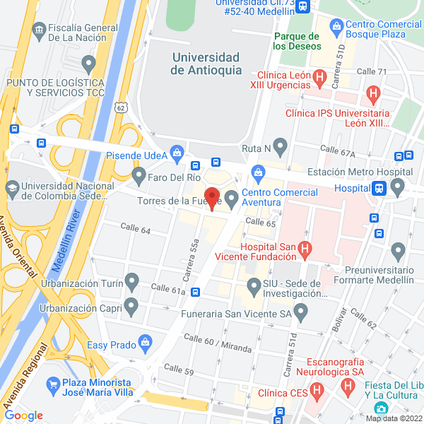 Map of Conocimiento Y Servicios De Ingeniería
