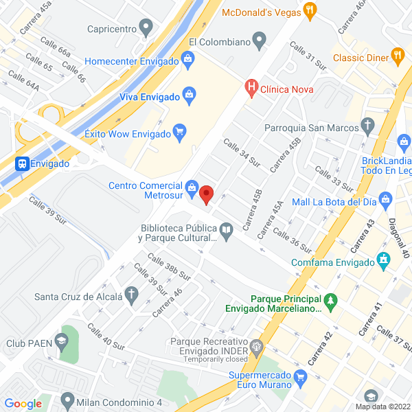 Map of Conplan