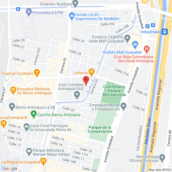 Map of Conproser S.A.S.