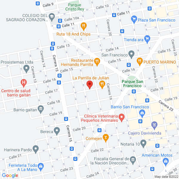 Map of Delta Ingeniería S.A.