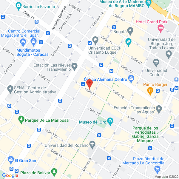 Mapa de Credimil Social S.A.S.