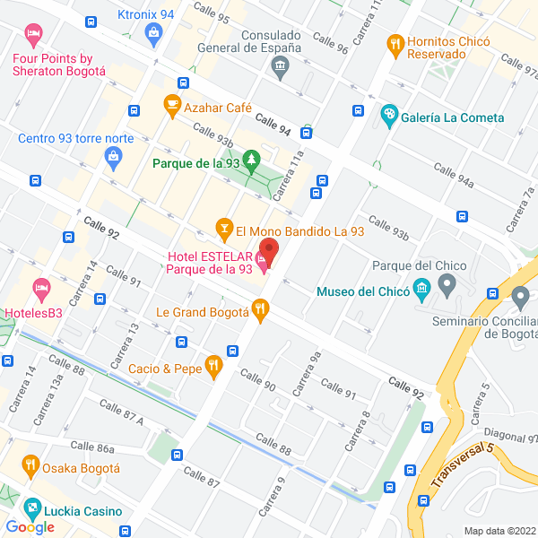 Mapa de Csi Complex Systems Inc Colombia