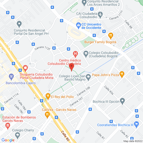 Mapa de Csi Consultores Ltda.