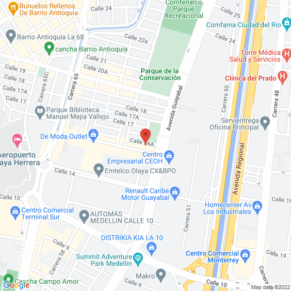 Map of Dento Line Ltda