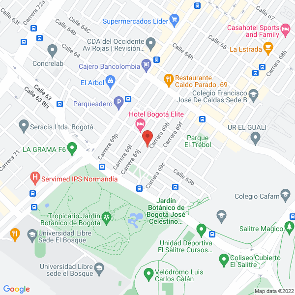 Mapa de Dentomedic Importadores S.A.S.