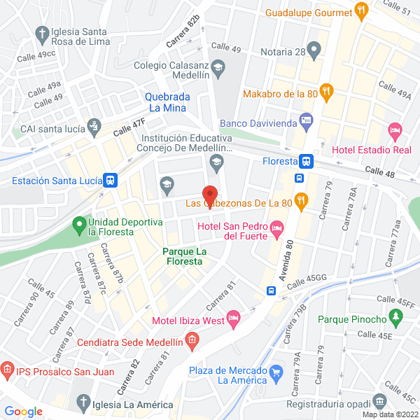 Map of Deportes Swimar S.A.S
