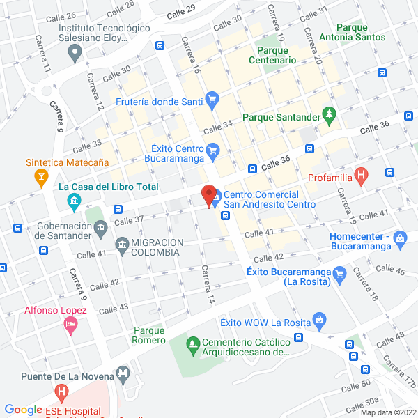 Map of Deportivos Taty