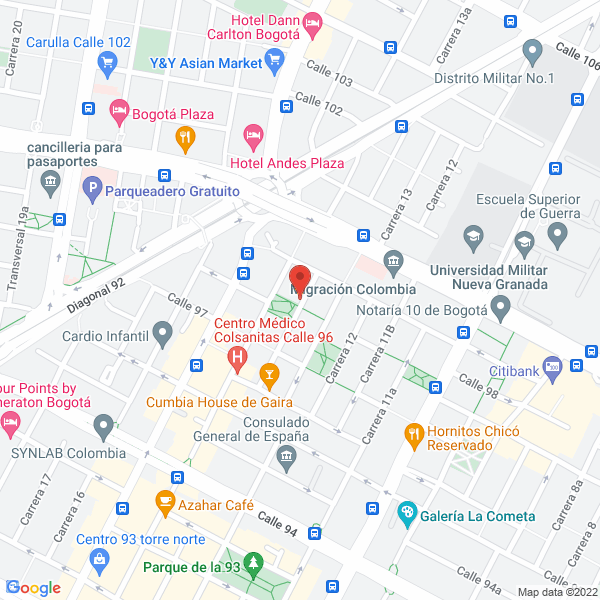 Mapa de Derecho Urbano Abogados Asociados Ltda.