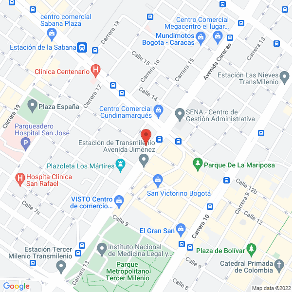 Mapa de Distribuidora El Obrero S.A.S.