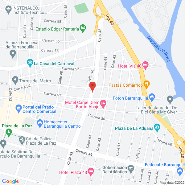 Map of Distribuidora H.C.M.